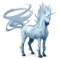 licorne de selle Élément air