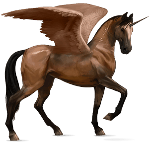licorne de selle ailée marwari cremello