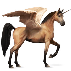 licorne de selle ailée henson bai