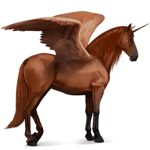 licorne de selle ailée marwari cremello