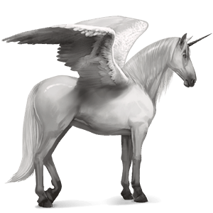 licorne de selle ailée mangalarga marchador bai