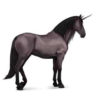 licorne de selle paso péruvien gris souris