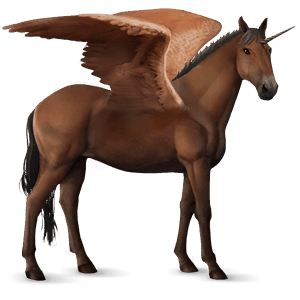 licorne de selle ailée donskaya bai