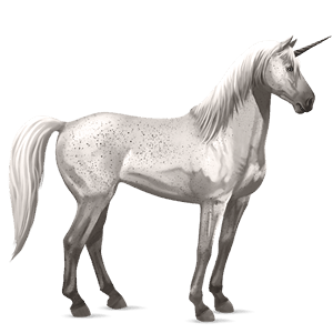 licorne de selle curly pie tobiano palomino