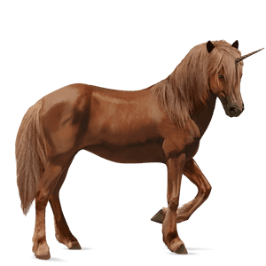 licorne de selle palomino palomino