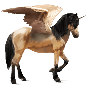 licorne de selle ailée henson isabelle