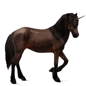 licorne de selle camargue gris truité