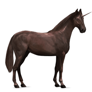 licorne de selle selle français alezan brûlé