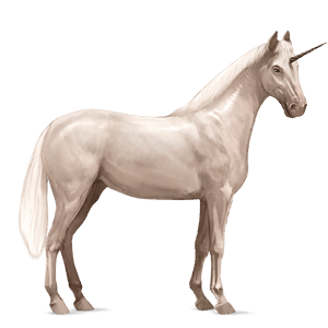 licorne de selle trakehner bai brûlé