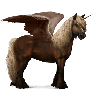 licorne de selle ailée tinker pie noir tobiano