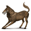 pégase de selle cheval-garou