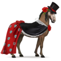 poney viuda negra