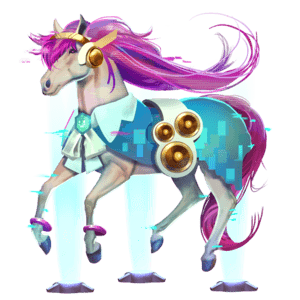 poney pégase fjord brunblakk