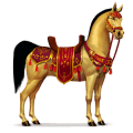 cheval de selle désert