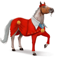 cheval de trait robe richelieu
