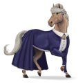 cheval de selle robe mme hudson