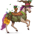 licorne de selle sorcière herboriste