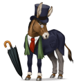 cheval de selle robe mycroft holmes