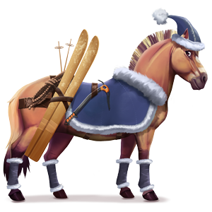 cheval de selle montagne
