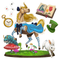 cheval divin alice au pays des merveilles 