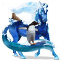 licorne de selle hanovrien noir