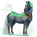 cheval divin borvo