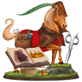 cheval divin vaillant petit tailleur