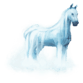 cheval de l'eau cascade