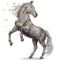 cheval divin cendres