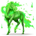 cheval divin feu follet