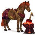 cheval divin héphaïstos