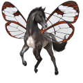 cheval de selle akhal-téké aubère