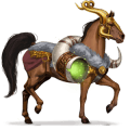 cheval divin heimdall