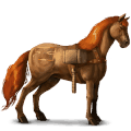 cheval de selle lusitanien bai
