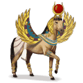 cheval divin isis