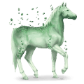 cheval des pierres précieuses jade
