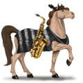 cheval de selle tinker pie tobiano gris pommelé