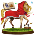 cheval divin petit chaperon rouge