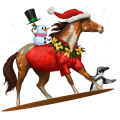 cheval divin mele kalikimaka