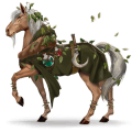 cheval divin merlin