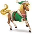 cheval divin merry christmas