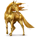 cheval divin or