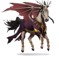 cheval divin morgane