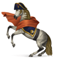 cheval de selle lusitanien alezan