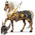 cheval divin odin