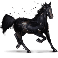 cheval des pierres précieuses onyx