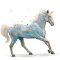 cheval des pierres précieuses opale