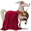cheval de selle arabe alezan