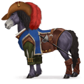 cheval divin porthos
