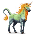 cheval chinois qilin